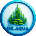 Dr. Aqua Aquarium shop logo