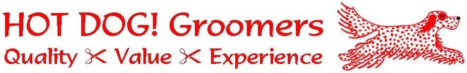 Hot Dog Groomers logo