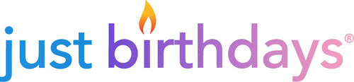 JUST BIRTHDAYS logo